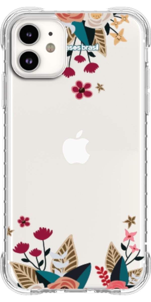 Capinha para Celular Flores Coloridas