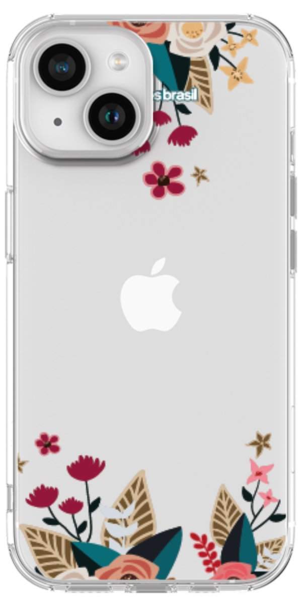 Capinha para Celular Flores Coloridas