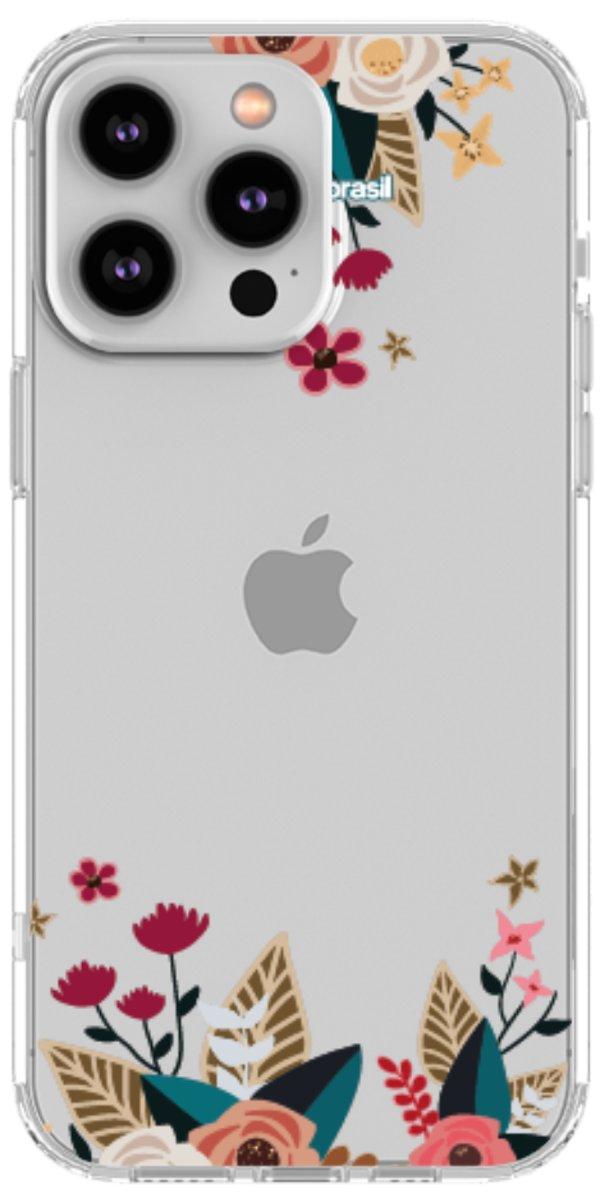 Capinha para Celular Flores Coloridas
