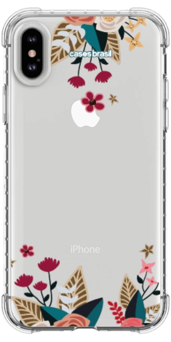Capinha para Celular Flores Coloridas