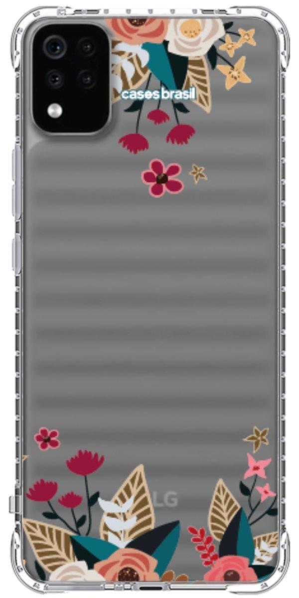 Capinha para Celular Flores Coloridas