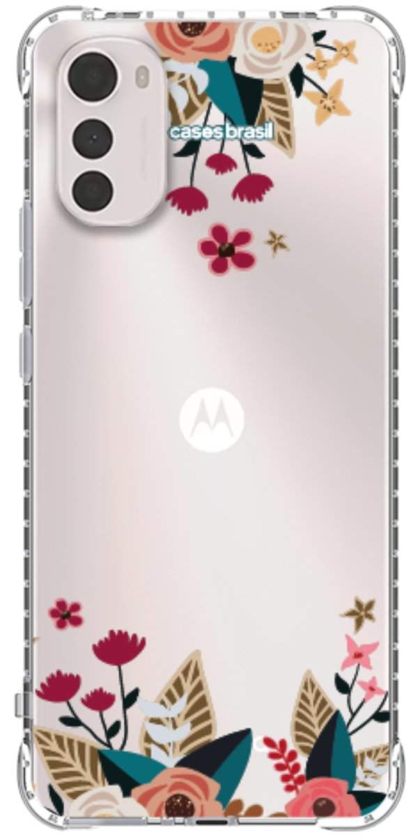 Capinha para Celular Flores Coloridas