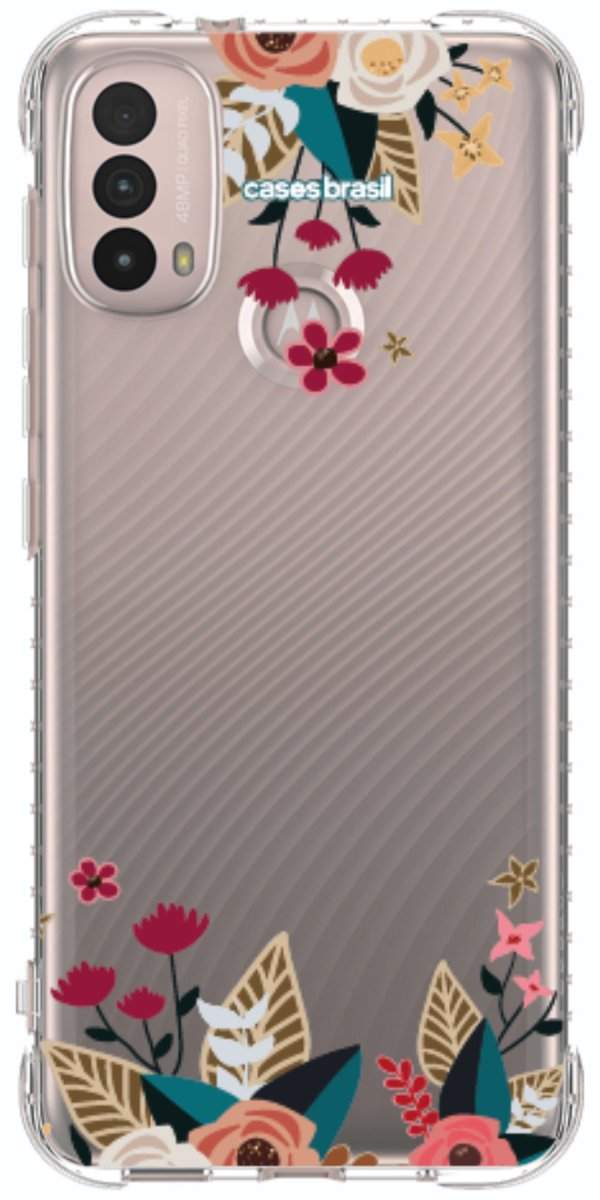 Capinha para Celular Flores Coloridas