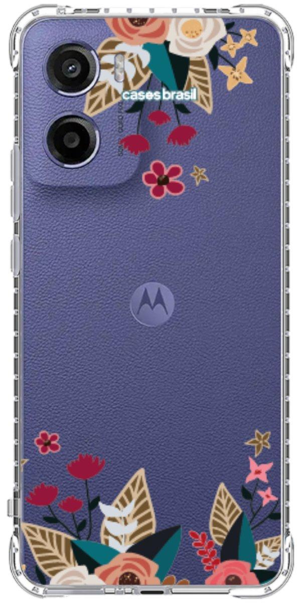 Capinha para Celular Flores Coloridas