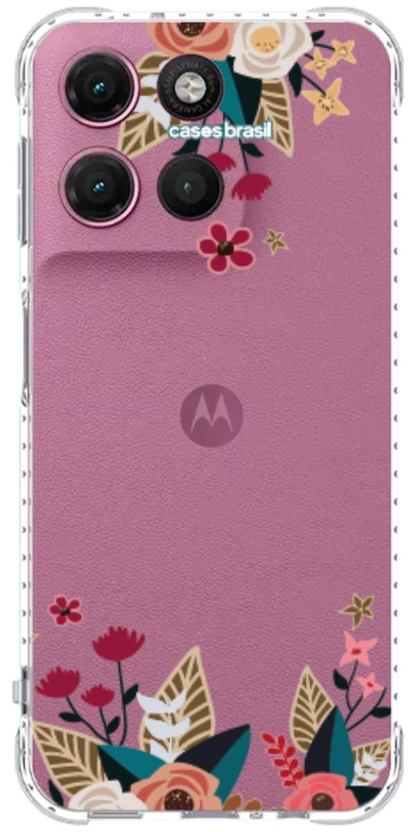 Capinha para Celular Flores Coloridas