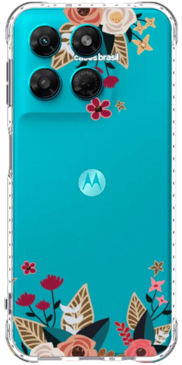 Capinha para Celular Flores Coloridas