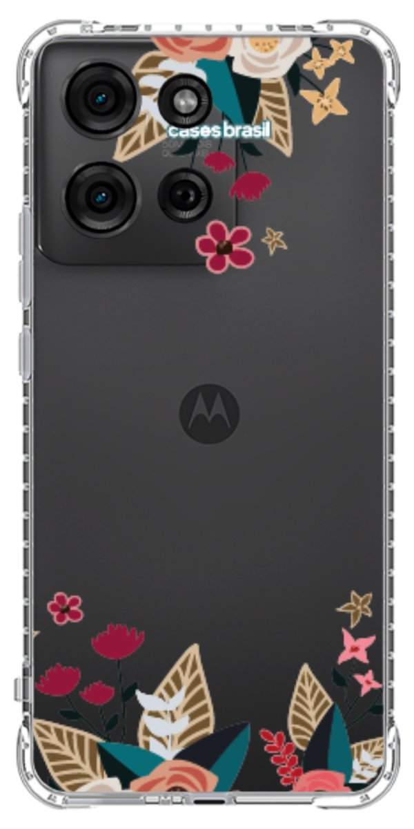 Capinha para Celular Flores Coloridas