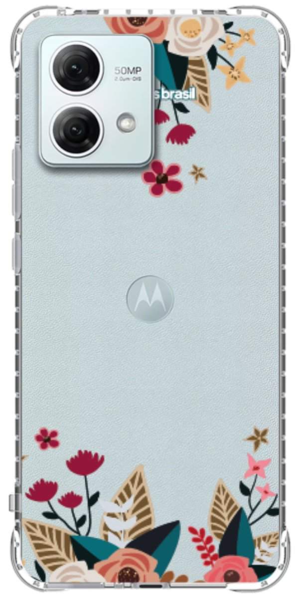 Capinha para Celular Flores Coloridas