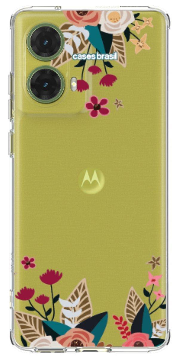 Capinha para Celular Flores Coloridas