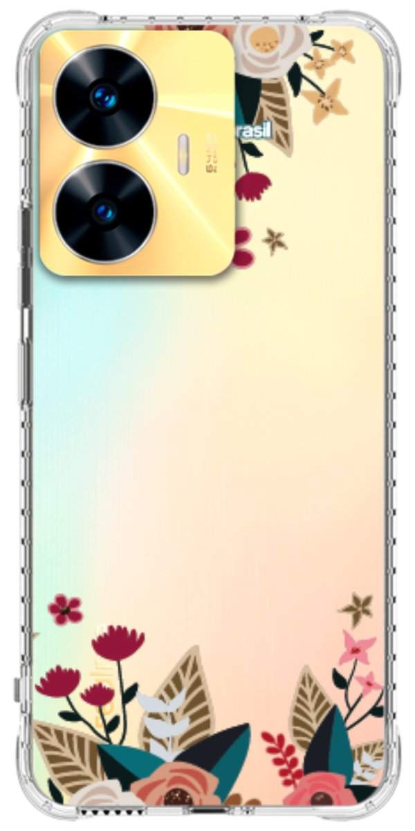 Capinha para Celular Flores Coloridas