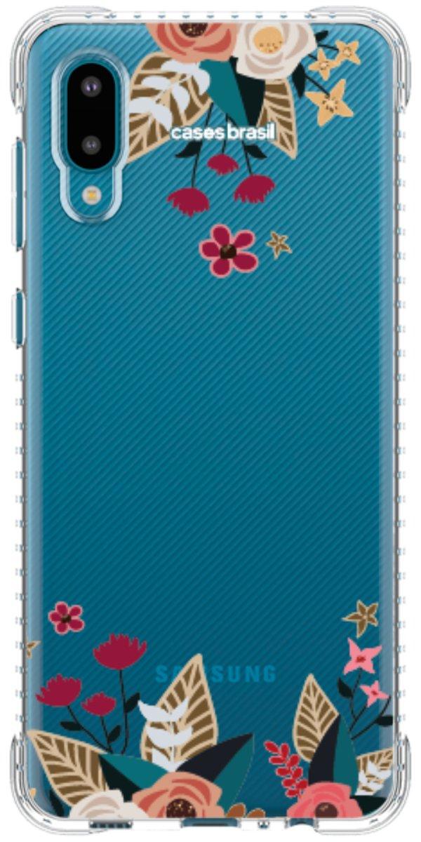 Capinha para Celular Flores Coloridas