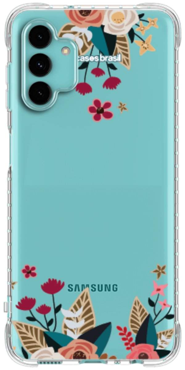 Capinha para Celular Flores Coloridas