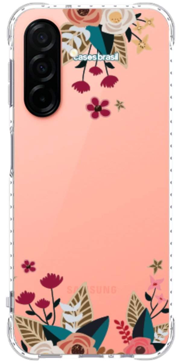 Capinha para Celular Flores Coloridas