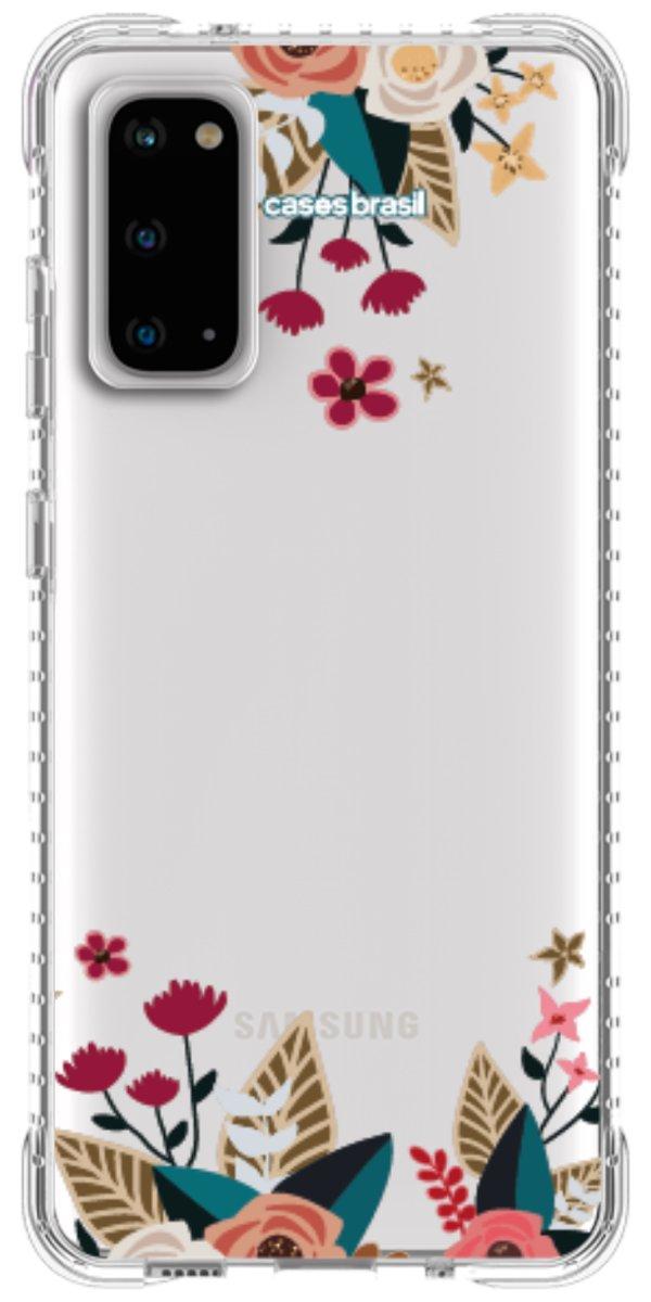 Capinha para Celular Flores Coloridas