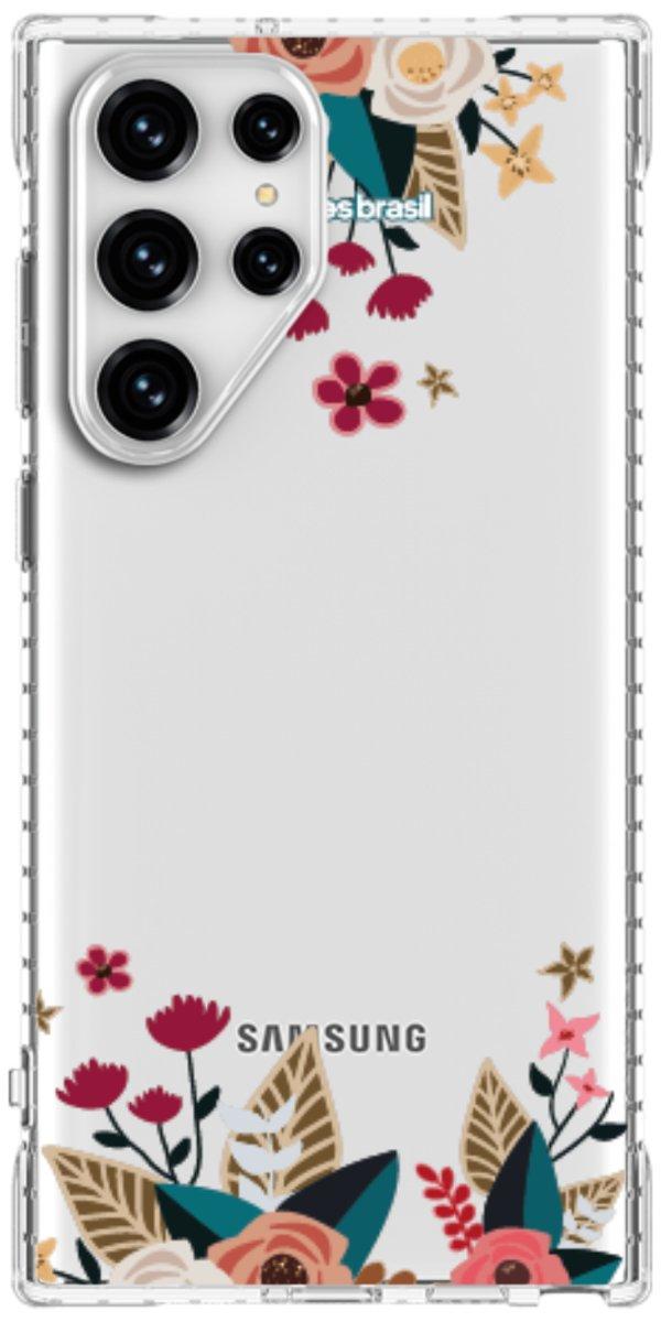 Capinha para Celular Flores Coloridas
