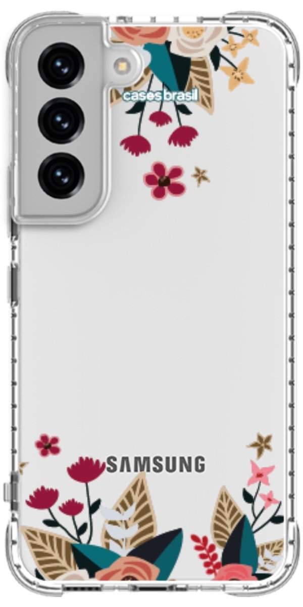 Capinha para Celular Flores Coloridas