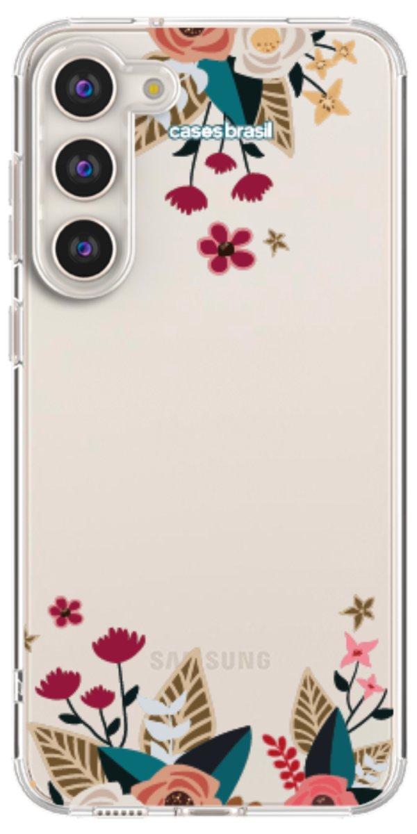 Capinha para Celular Flores Coloridas