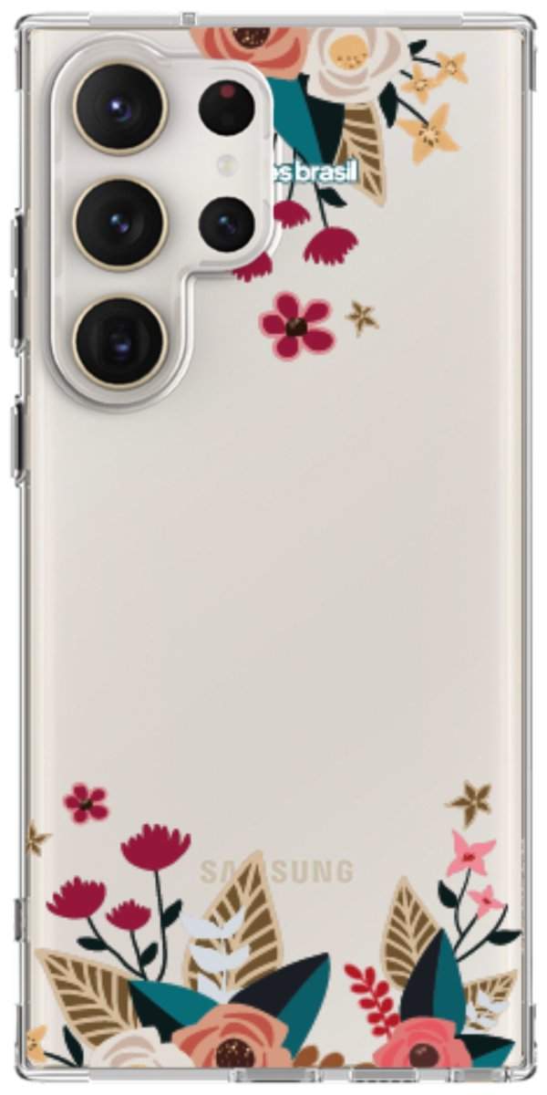 Capinha para Celular Flores Coloridas
