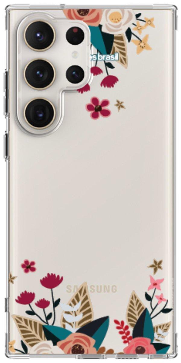 Capinha para Celular Flores Coloridas