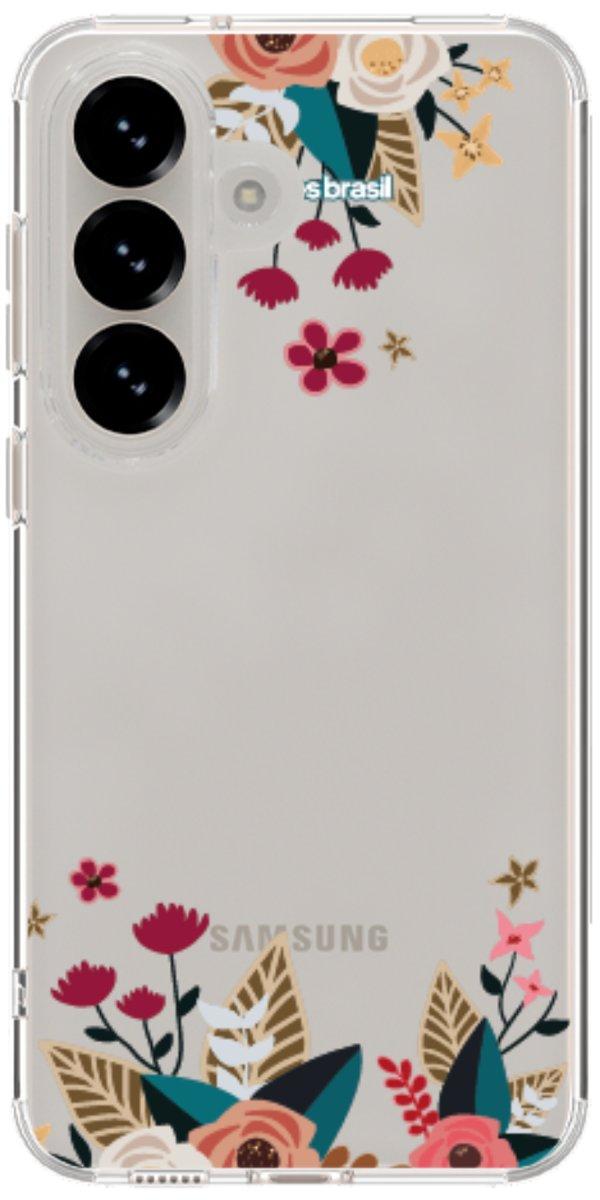 Capinha para Celular Flores Coloridas