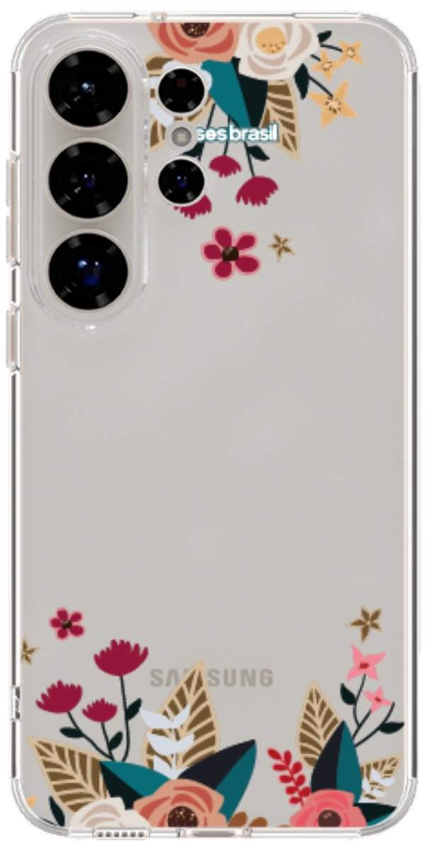 Capinha para Celular Flores Coloridas