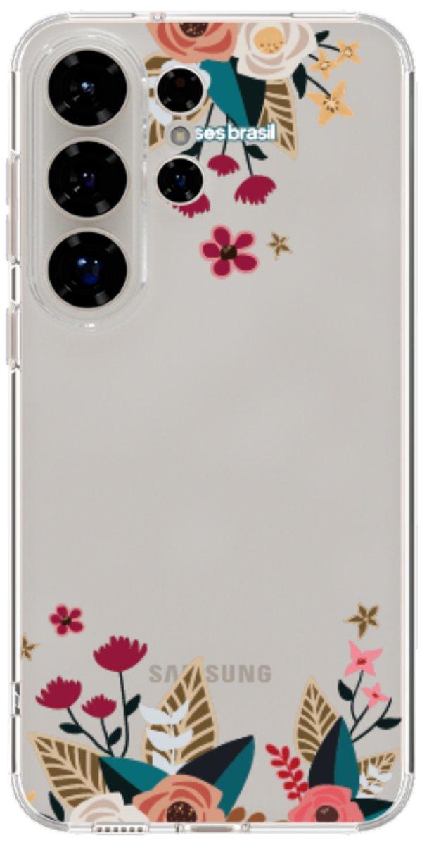 Capinha para Celular Flores Coloridas
