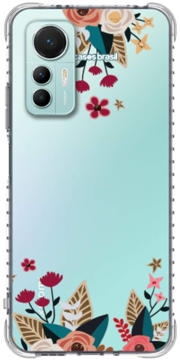 Capinha para Celular Flores Coloridas