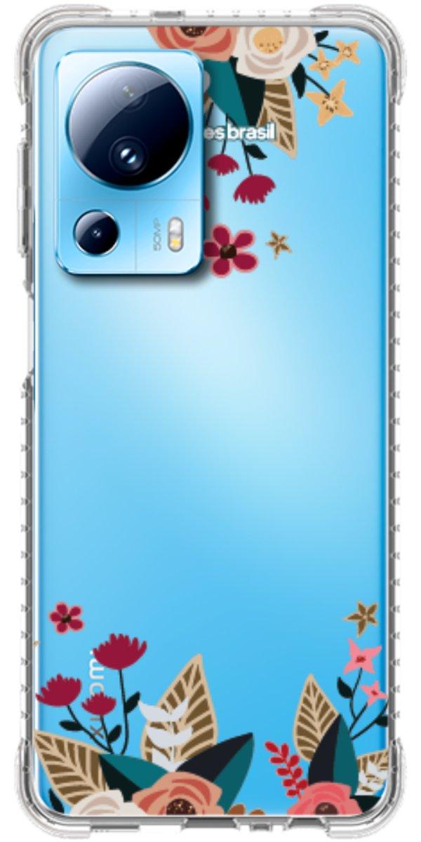 Capinha para Celular Flores Coloridas