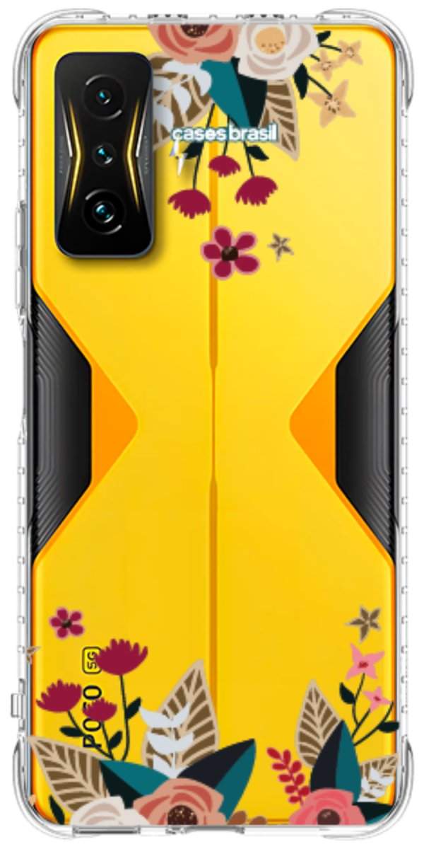 Capinha para Celular Flores Coloridas