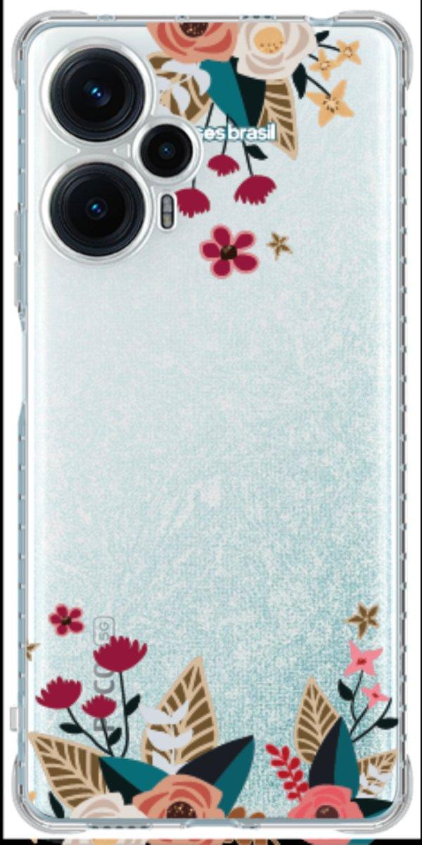 Capinha para Celular Flores Coloridas