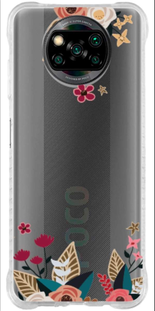 Capinha para Celular Flores Coloridas