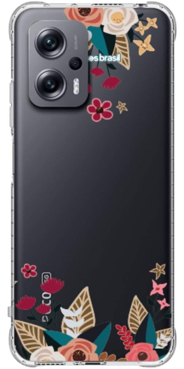 Capinha para Celular Flores Coloridas