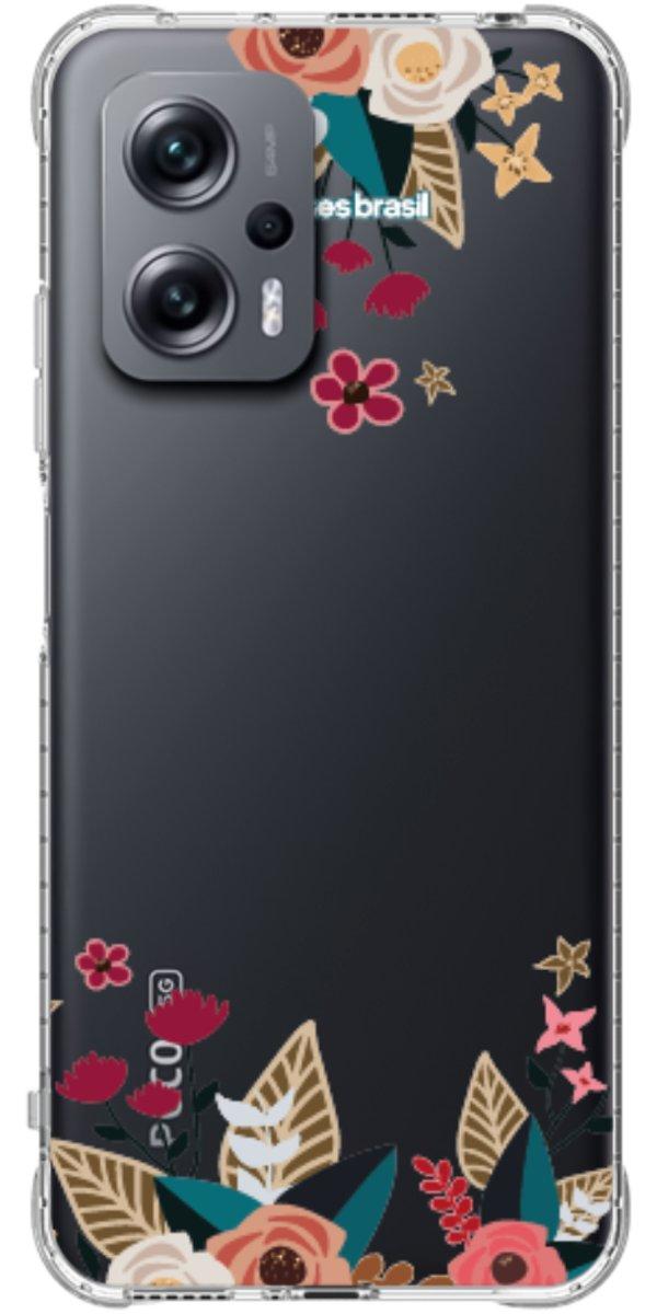 Capinha para Celular Flores Coloridas