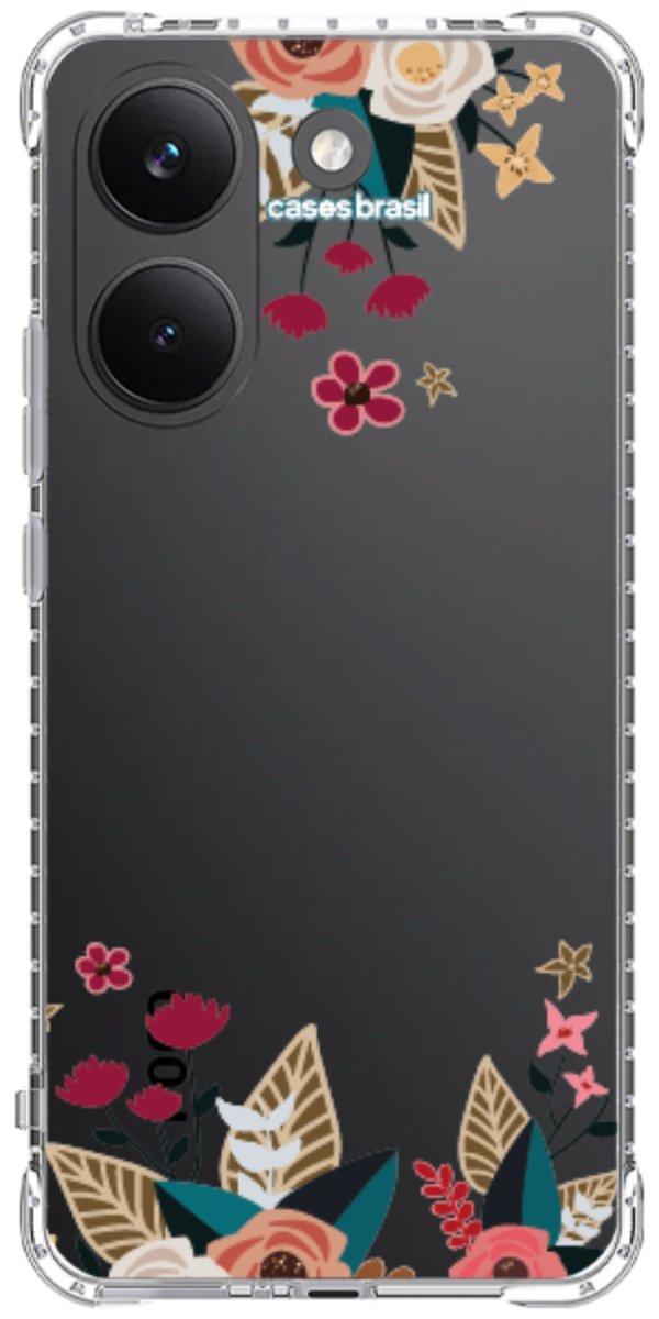 Capinha para Celular Flores Coloridas