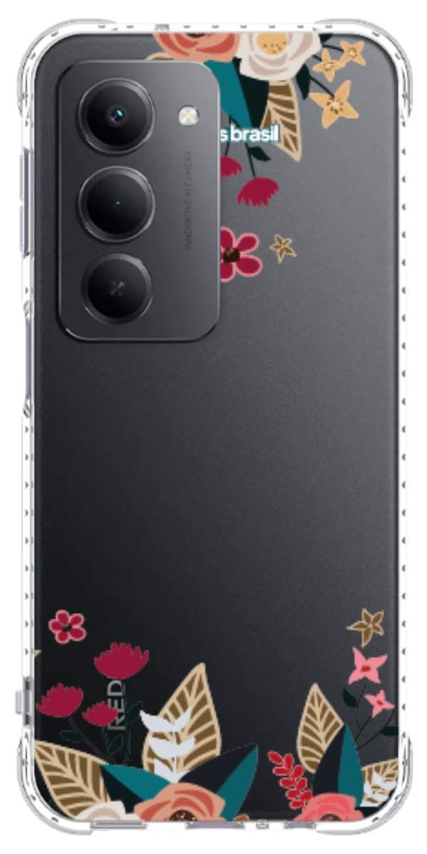 Capinha para Celular Flores Coloridas
