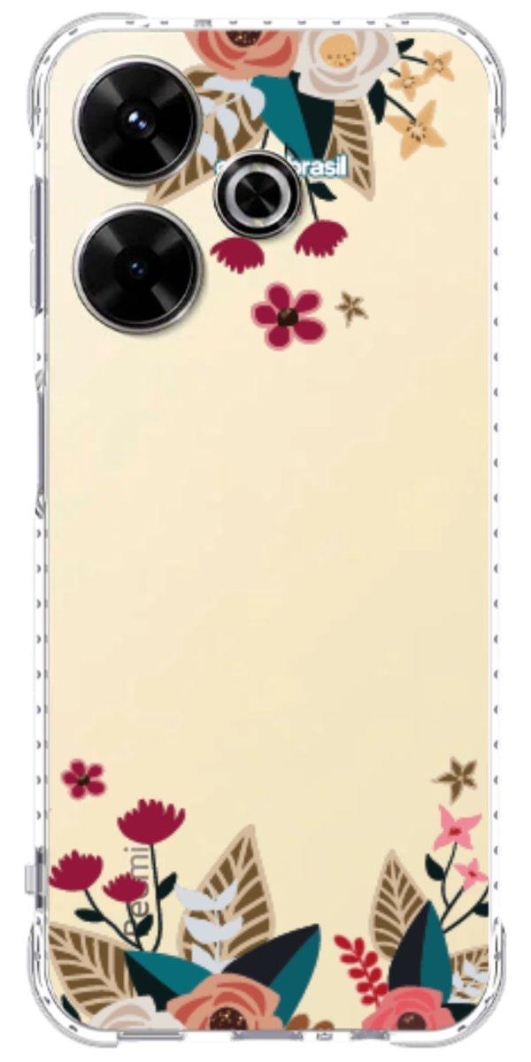 Capinha para Celular Flores Coloridas