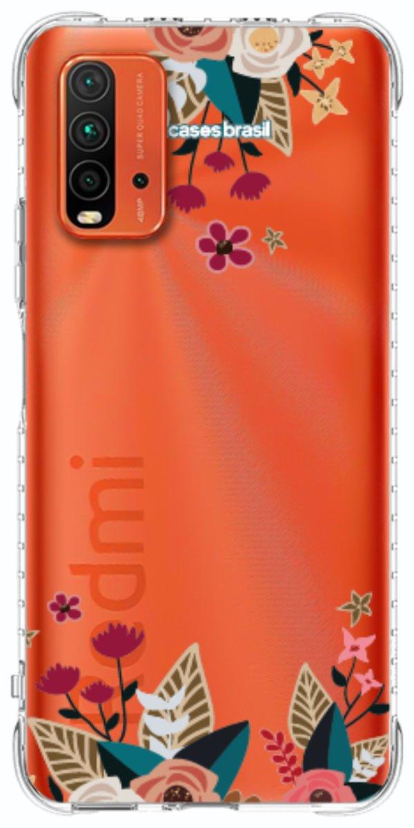 Capinha para Celular Flores Coloridas