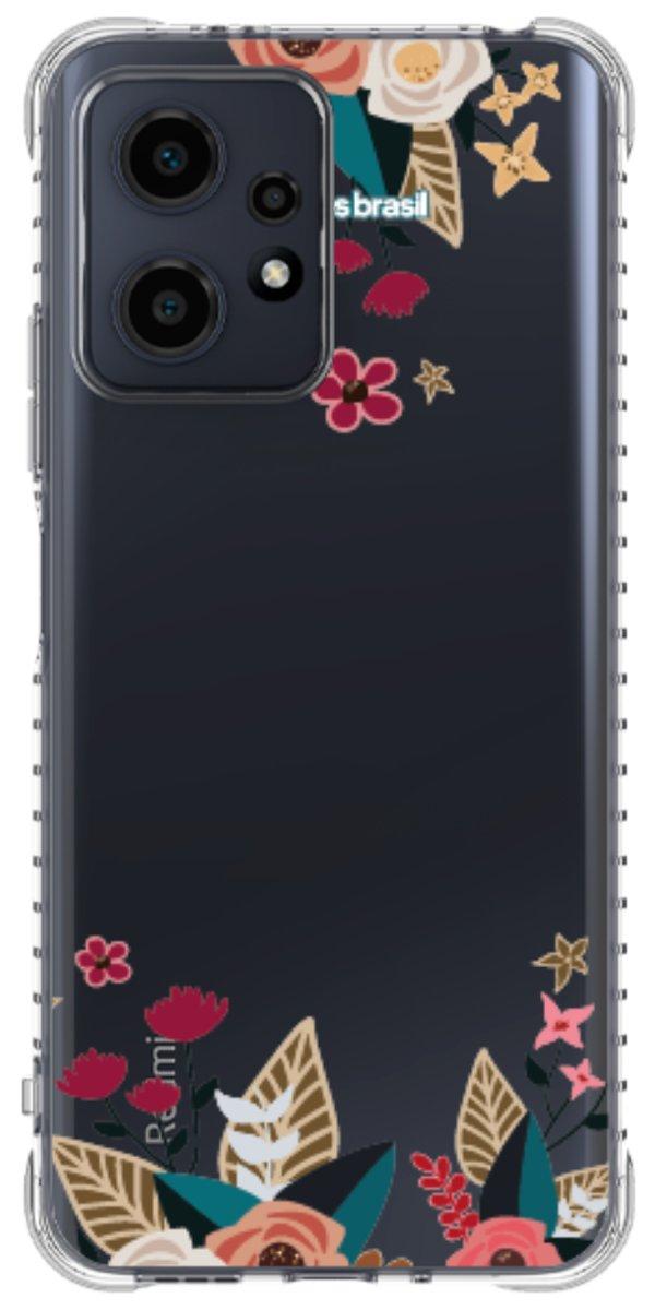 Capinha para Celular Flores Coloridas