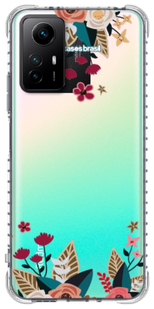 Capinha para Celular Flores Coloridas