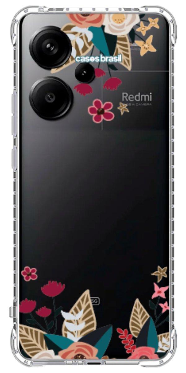 Capinha para Celular Flores Coloridas