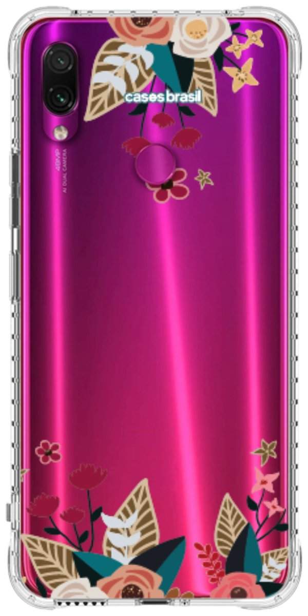 Capinha para Celular Flores Coloridas