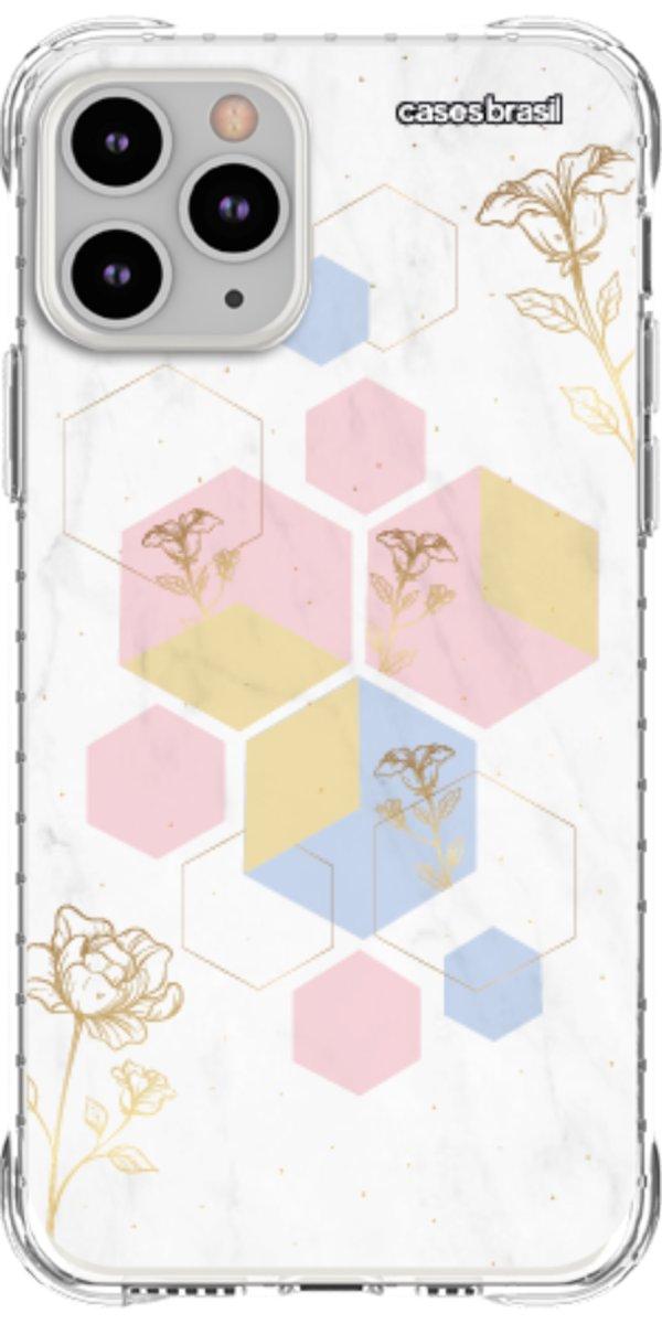 Capinha para Celular Geometria Floral
