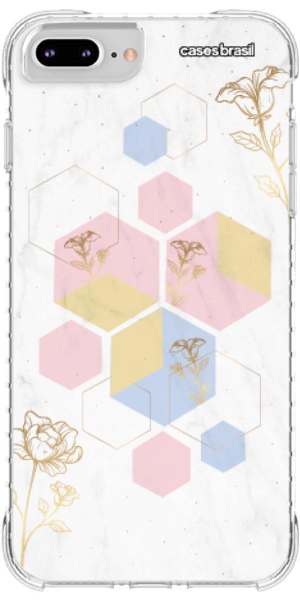 Capinha para Celular Geometria Floral