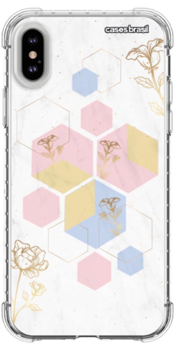 Capinha para Celular Geometria Floral