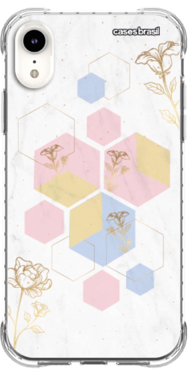 Capinha para Celular Geometria Floral