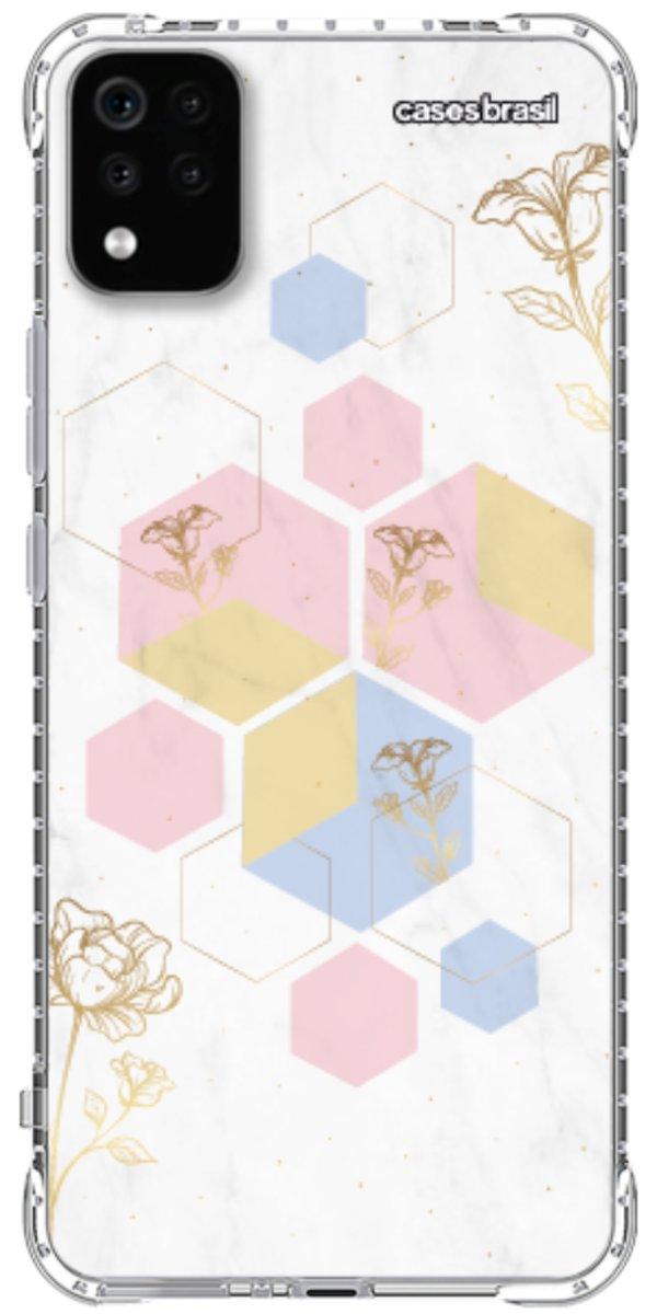 Capinha para Celular Geometria Floral