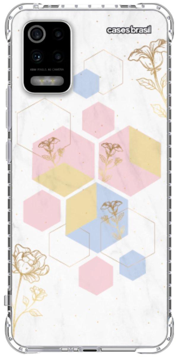 Capinha para Celular Geometria Floral