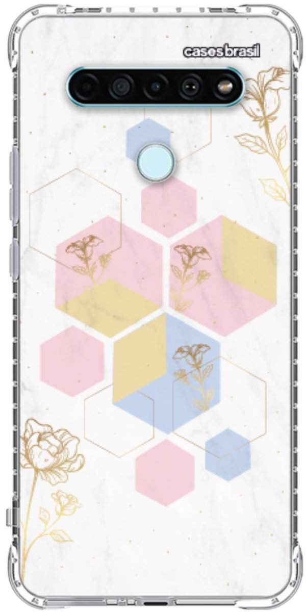 Capinha para Celular Geometria Floral