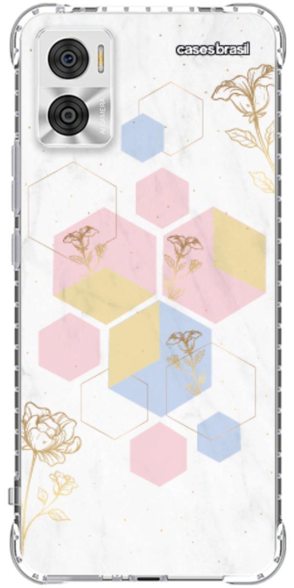 Capinha para Celular Geometria Floral