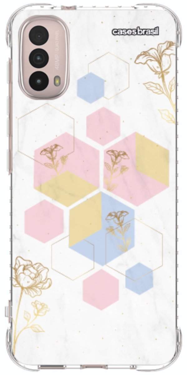 Capinha para Celular Geometria Floral